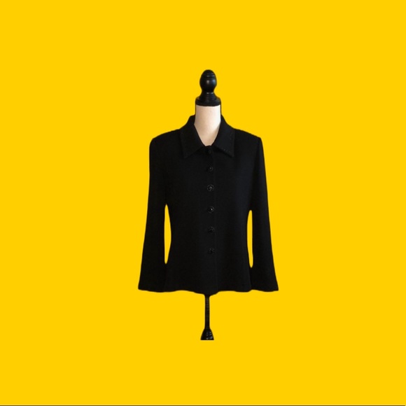 TIFFANY KNIT COLLECTION Knit Jacket - Picture 1 of 8